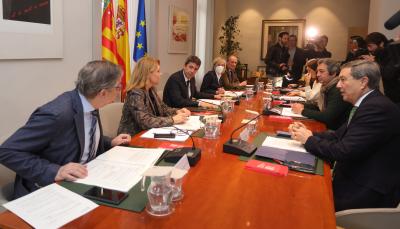 El president de la Generalitat, Carlos Mazón, ha presidido el Pleno del Consell en Alicante